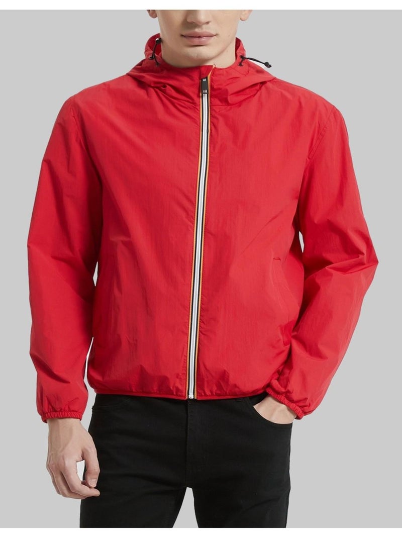 Blouson a Capuche Kebello Rouge - Kiabi