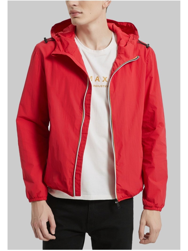 Blouson a Capuche Kebello Rouge - Kiabi