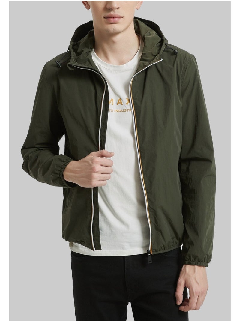 Blouson a Capuche Kebello Vert - Kiabi