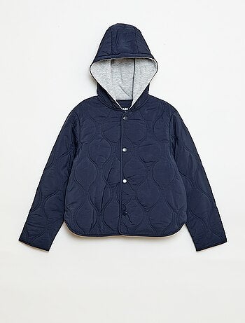 Blouson à capuche matelassé