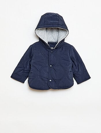 Blouson à capuche matelassé