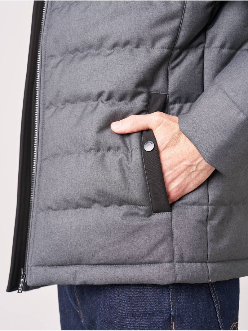 Blouson à capuche regular homme 'deeluxe' Gris - Kiabi