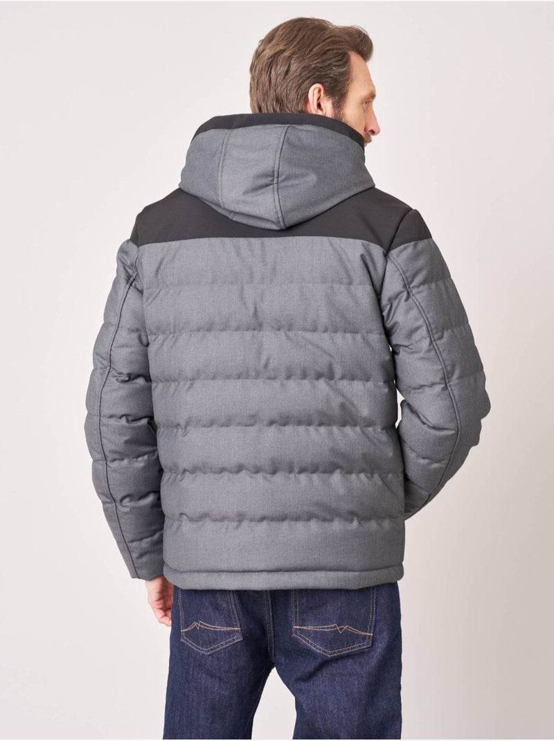 Blouson à capuche regular homme 'deeluxe' Gris - Kiabi