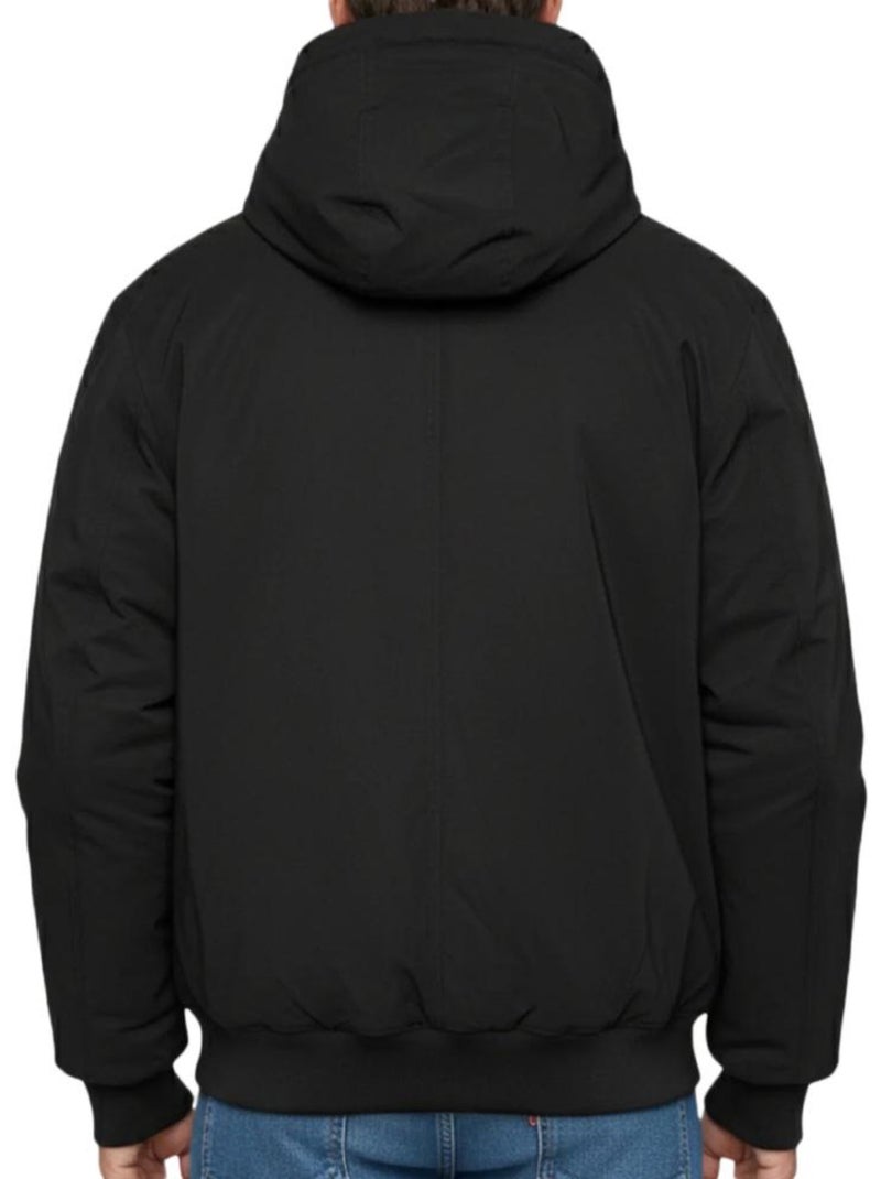 Blouson à capuche Schott Noir - Kiabi