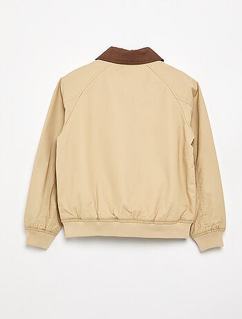 Blouson à ouverture zippée