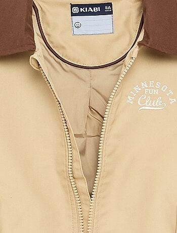 Blouson à ouverture zippée