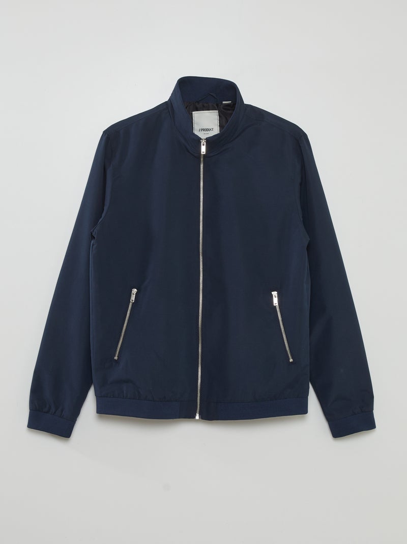 Blouson à ouverture zippée 'Produkt' Bleu - Kiabi