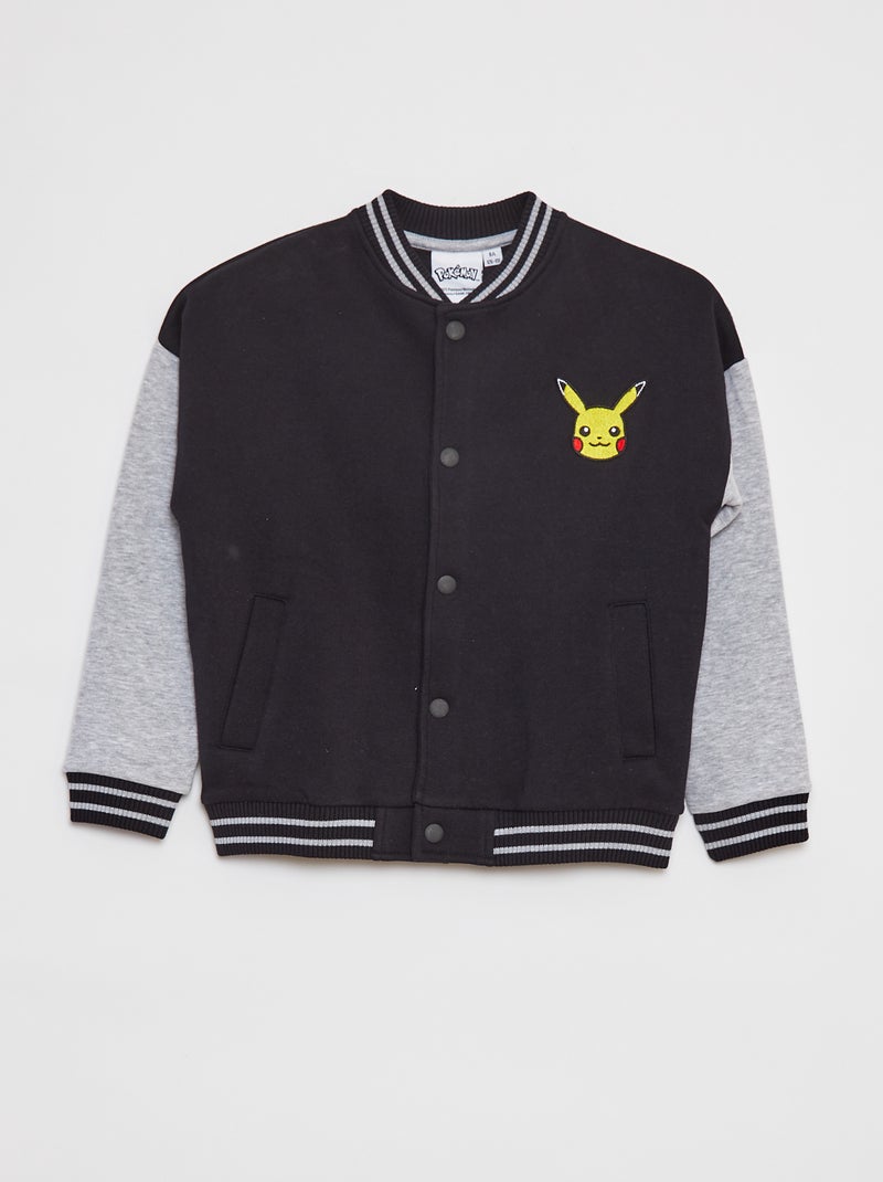 Blouson à pressions 'Pikachu' 'Pokémon' GRIS - Kiabi