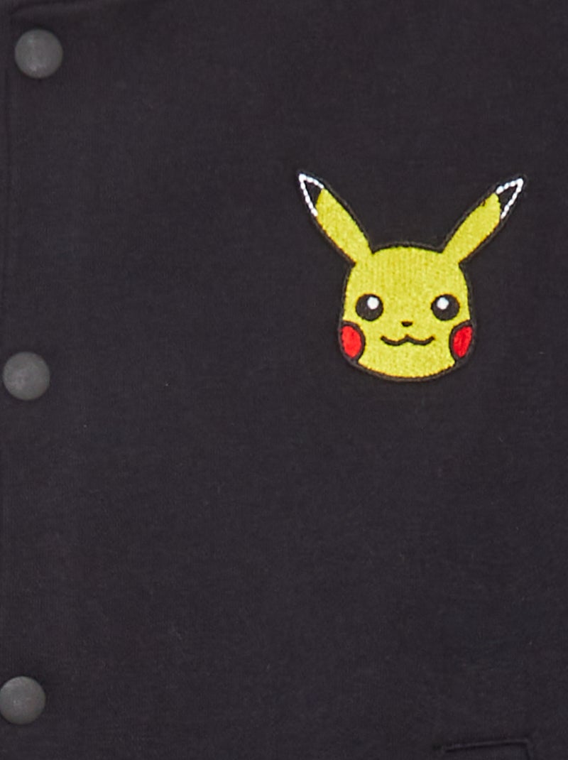 Blouson à pressions 'Pikachu' 'Pokémon' GRIS - Kiabi