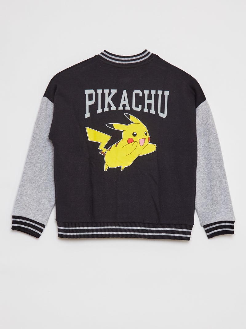 Blouson à pressions 'Pikachu' 'Pokémon' GRIS - Kiabi