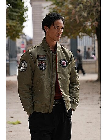 Blouson air force bombers redskins