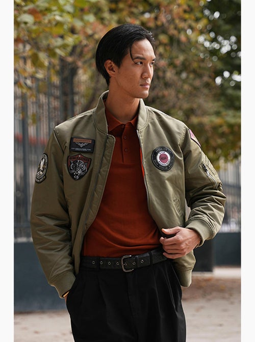 Blouson air force bombers redskins - Kiabi Blouson air force bombers redskins - Kiabi