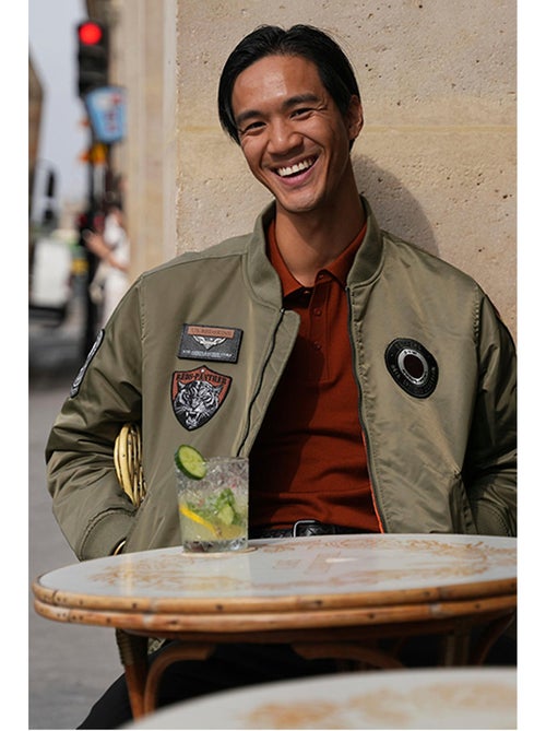 Blouson air force bombers redskins - Kiabi Blouson air force bombers redskins - Kiabi