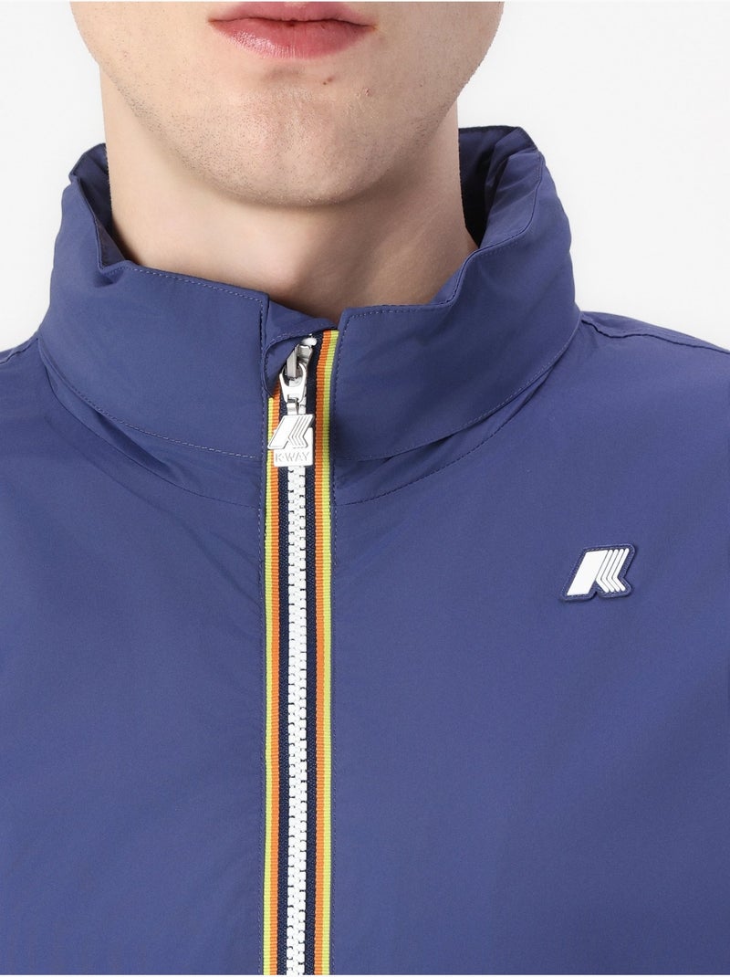 Blouson Amaury Stretch Nylon - K-Way Bleu - Kiabi