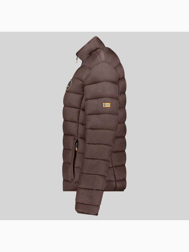 Blouson atikamap basic – geographical norway Marron foncé - Kiabi