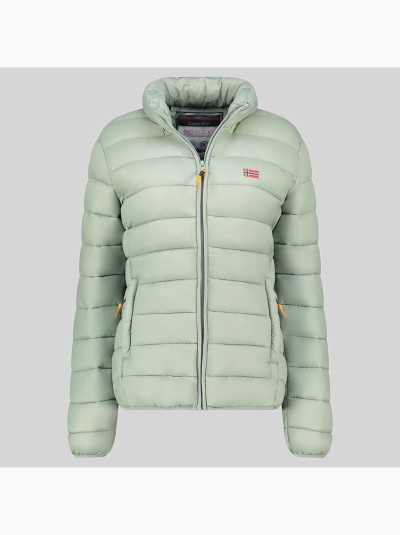 Blouson atikolor basic – geographical norway Vert pastel - Kiabi