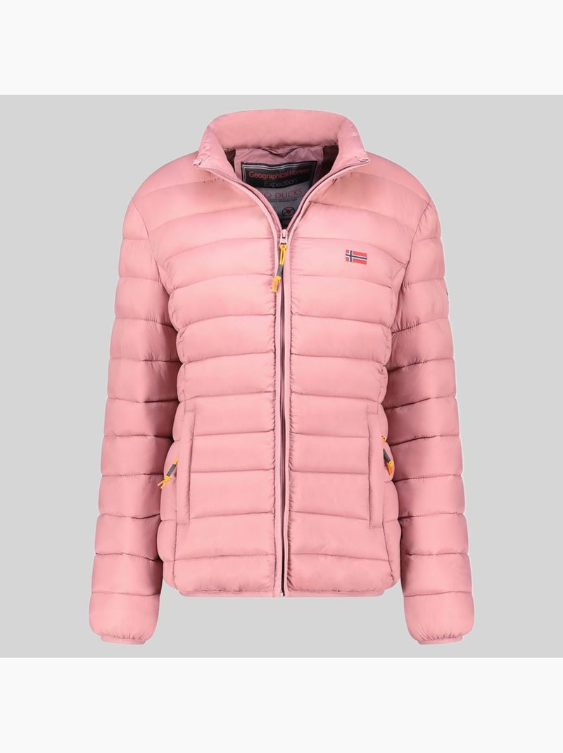 Blouson atikolor basic – geographical norway Vieux rose - Kiabi