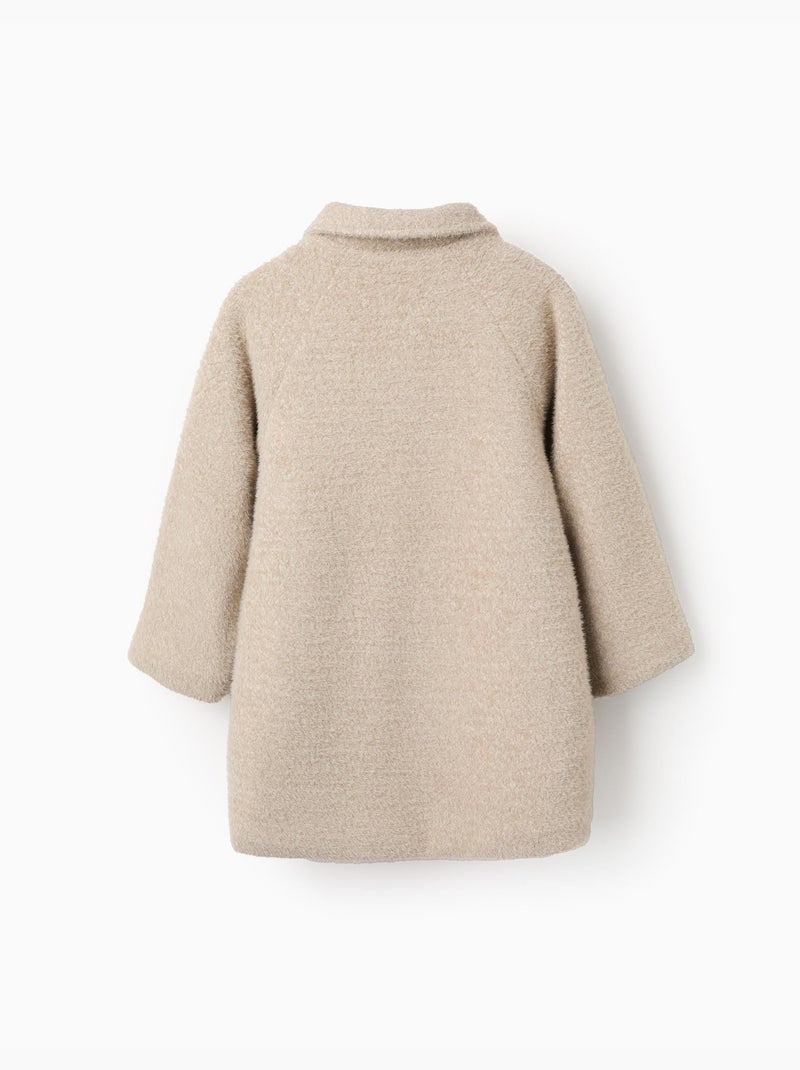 Blouson avec Boutons Beige - Kiabi