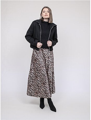 Blouson avec détails simili uzelle
