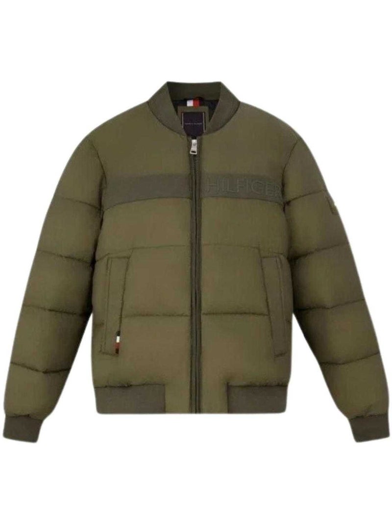 Blouson aviateur - tommy hilfiger Vert kaki - Kiabi