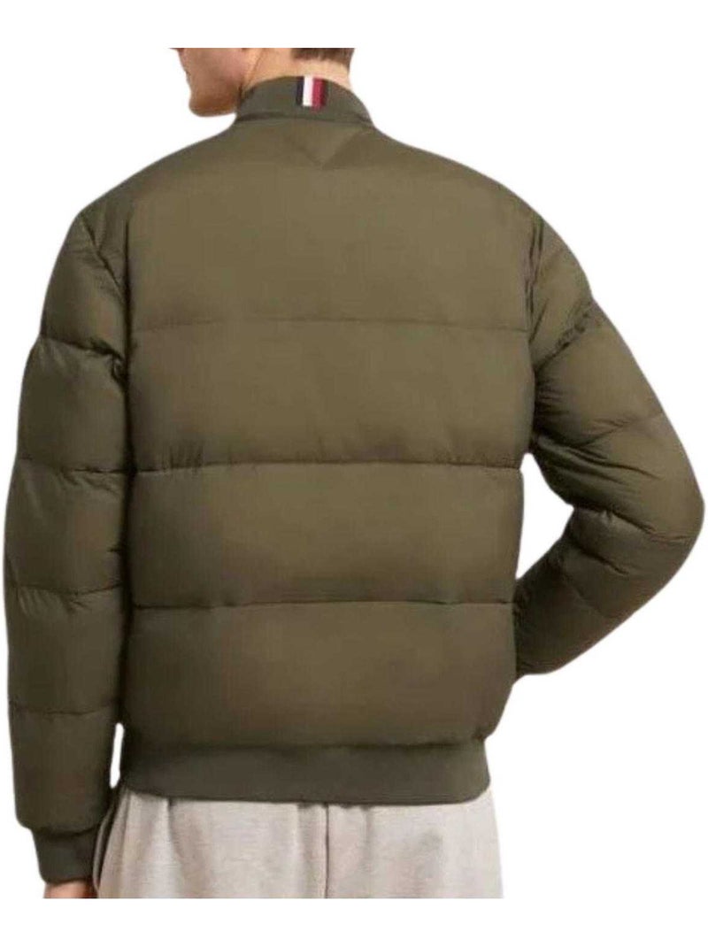 Blouson aviateur - tommy hilfiger Vert kaki - Kiabi