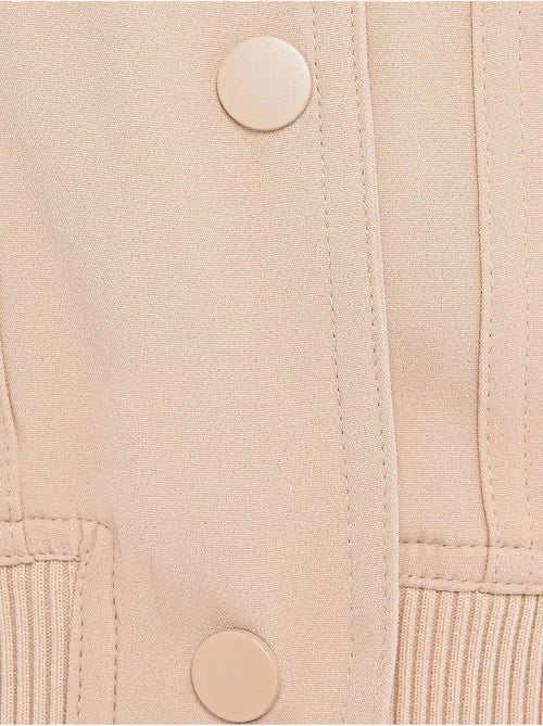 Blouson aviateur à col rond avec poche - Kiabi