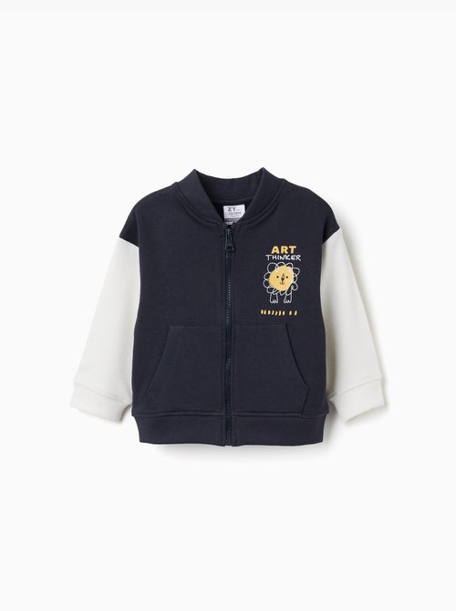 Blouson aviateur avec imprimé lion - Kiabi