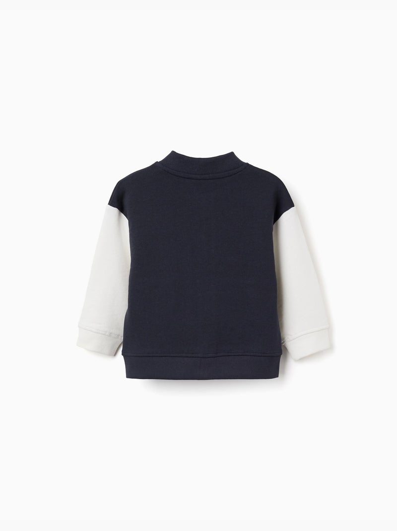 Blouson aviateur avec imprimé lion Bleu foncé - Kiabi