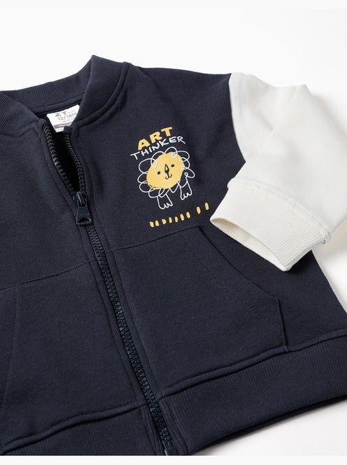 Blouson aviateur avec imprimé lion - Kiabi