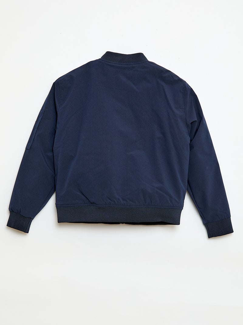 Blouson aviateur Bleu - Kiabi
