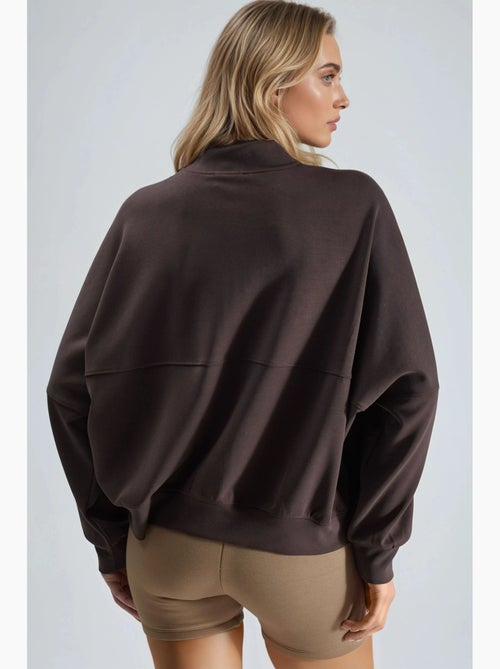 Blouson aviateur de plongée d'épaisseur moyenne avec fermeture éclair busem - Kiabi Blouson aviateur de plongée d'épaisseur moyenne avec fermeture éclair busem - Kiabi