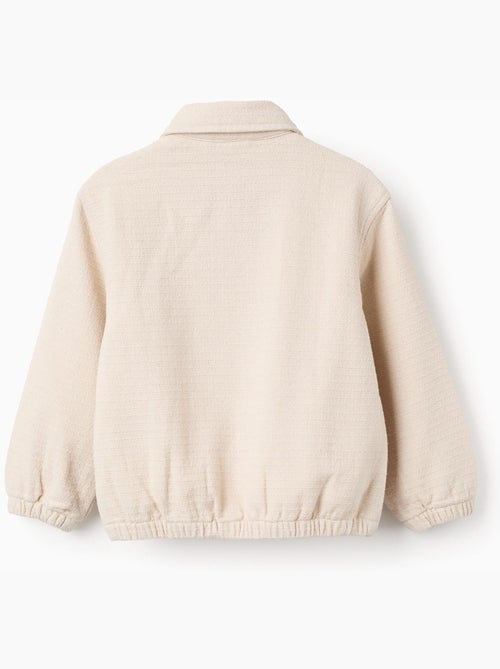 Blouson aviateur en coton avec poches à rabat - Kiabi