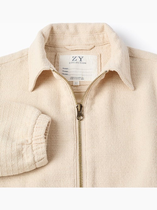 Blouson aviateur en coton avec poches à rabat - Kiabi