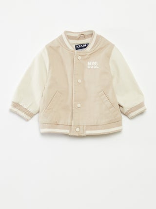Blouson aviateur en coton