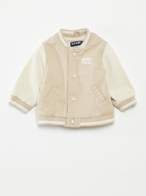 Blouson aviateur en coton - Kiabi