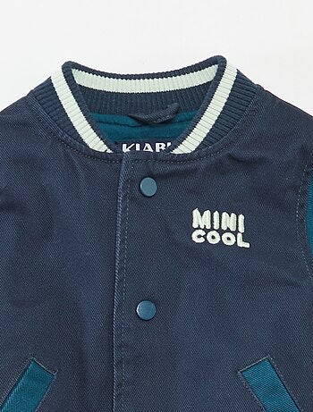 Blouson aviateur en coton