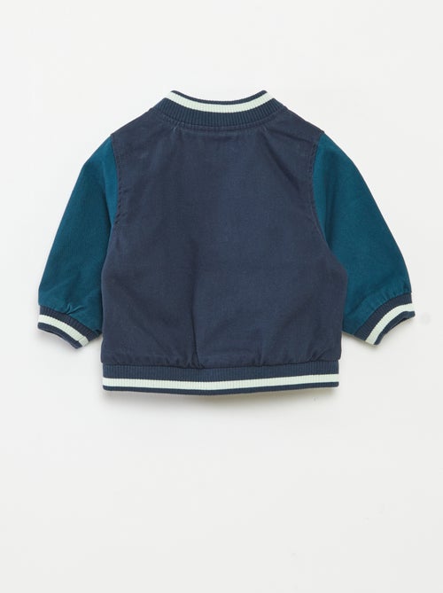 Blouson aviateur en coton - Kiabi