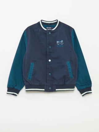 Blouson aviateur en coton