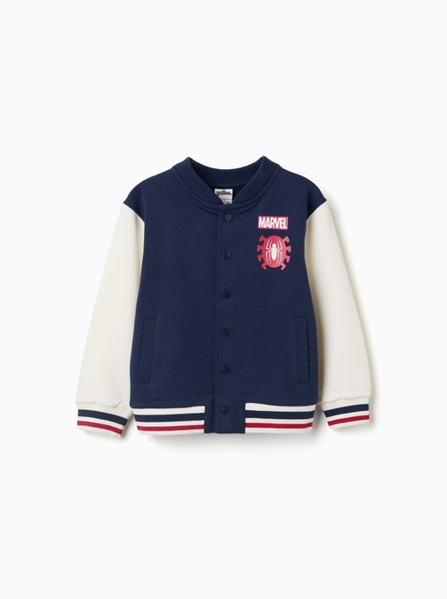 Blouson aviateur en coton peigné Spider-Man - Kiabi