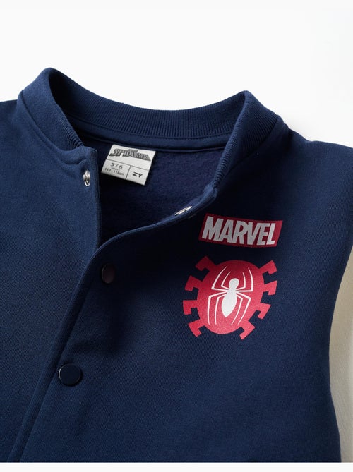 Blouson aviateur en coton peigné Spider-Man - Kiabi