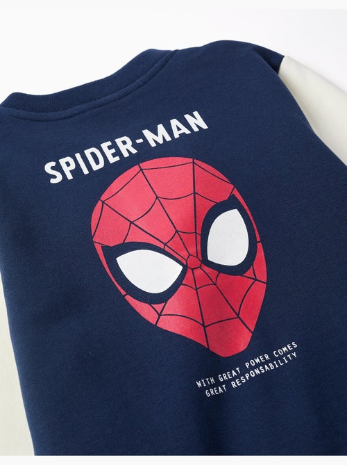 Blouson aviateur en coton peigné Spider-Man - Kiabi