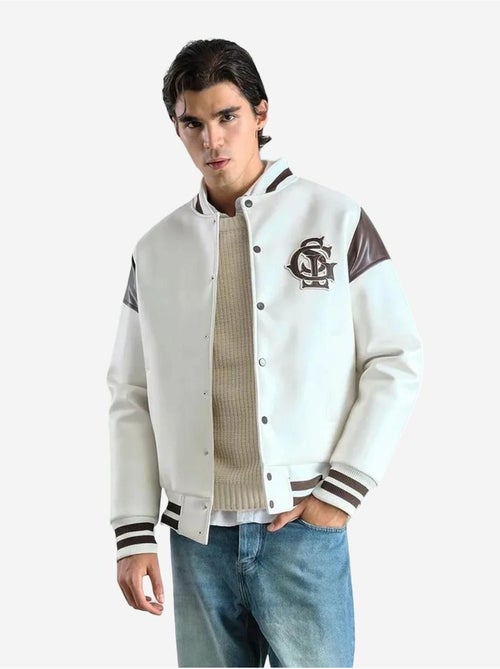 Blouson aviateur en similicuir giesto - Kiabi Blouson aviateur en similicuir giesto - Kiabi