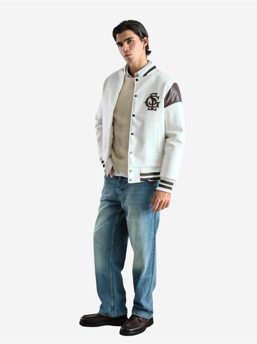 Blouson aviateur en similicuir giesto - Kiabi Blouson aviateur en similicuir giesto - Kiabi