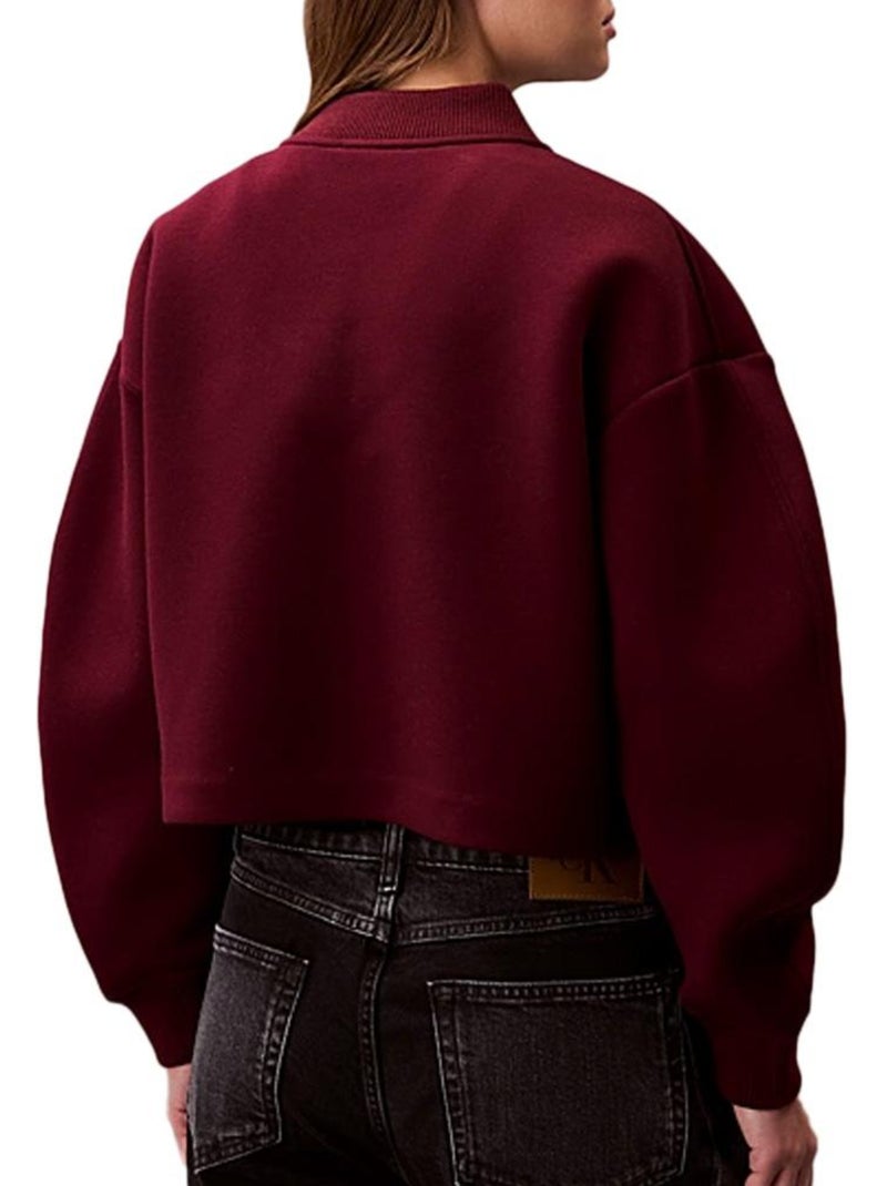 Blouson aviateur femme calvin klein jeans Rouge - Kiabi