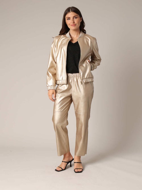 Blouson aviateur métallisé 'Deeluxe' - Kiabi