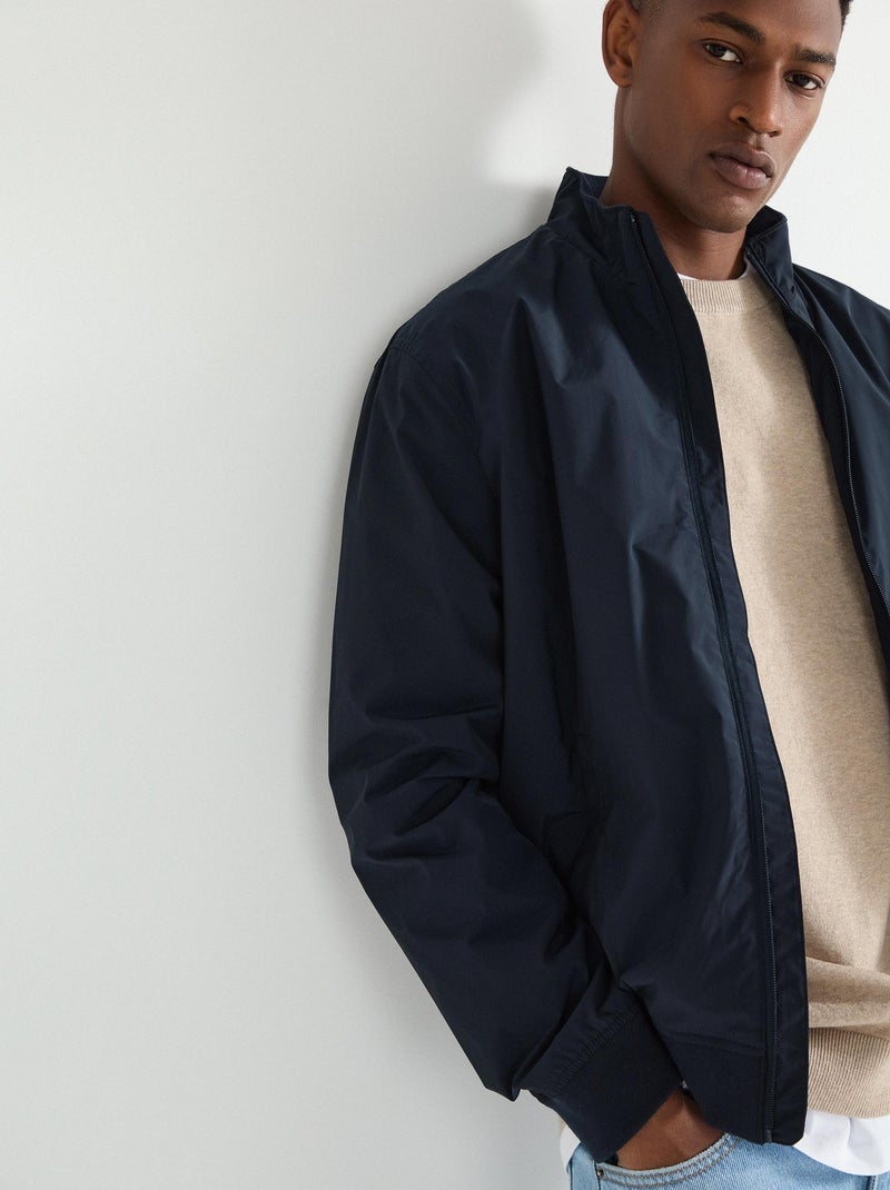Blouson aviateur MO Fashion Bleu - Kiabi