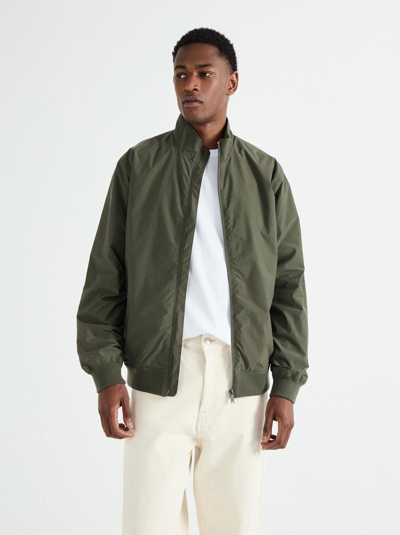 Blouson aviateur MO Fashion Vert - Kiabi