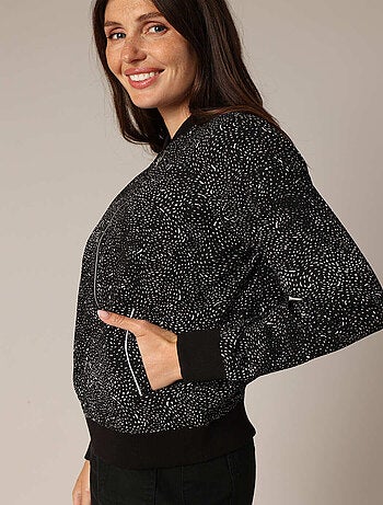 Blouson aviateur zippé pour femme
'Deeluxe'