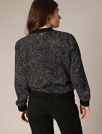 Blouson aviateur zippé pour femme
'Deeluxe'