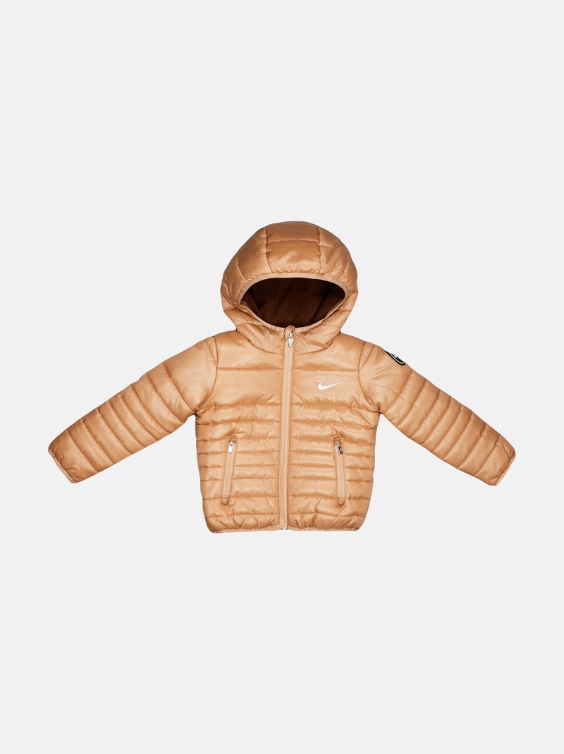 Blouson Bébé Nike à capuche Beige - Kiabi